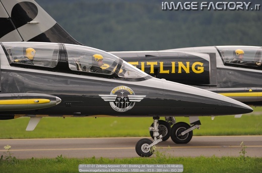 2011-07-01 Zeltweg Airpower 7061 Breitling Jet Team - Aero L-39 Albatros
